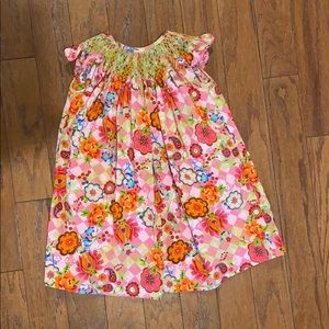Floral smocked dress by Castles and crowns 18-24 M